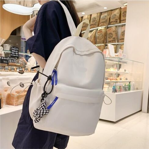 Daypack Student Backpacks Solid Color Daypack Big Lightweight And Good Looking School Book Bag school bag in Saudi Arabia