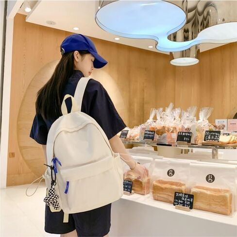Daypack Student Backpacks Solid Color Daypack Big Lightweight And Good Looking School Book Bag school bag in Saudi Arabia