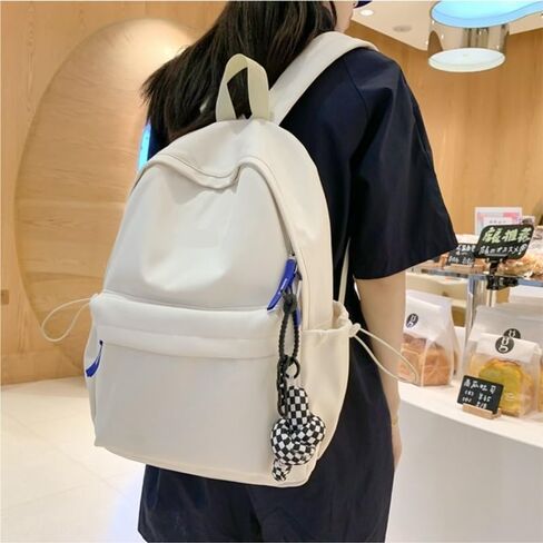 Daypack Student Backpacks Solid Color Daypack Big Lightweight And Good Looking School Book Bag school bag in Saudi Arabia