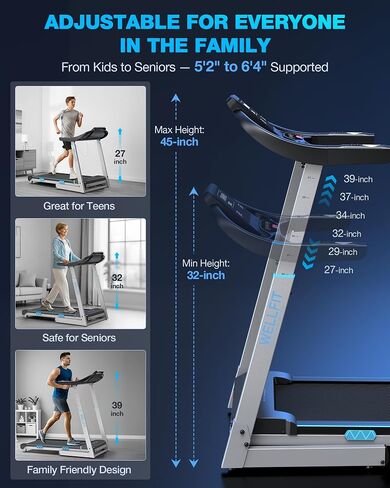 وسادة المشي Wellfit مع منحدر 10 ٪ ، تحت طحاف المكتب مع المقود ، والتحكم الصوتي في صوتي عن بعد ، حلقة مفرغة محمولة خفيفة الوزن للمكتب الصغير المنزلي ، تعمل وسادات المشي مع Kinomap Apple Health in Saudi Arabia