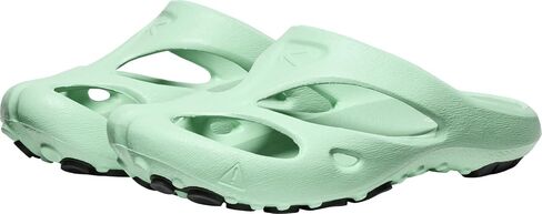 KEEN Women's Shanti Comfortable Slip On Lightweight Clogs, Birch/Treetop, 8 in Saudi Arabia
