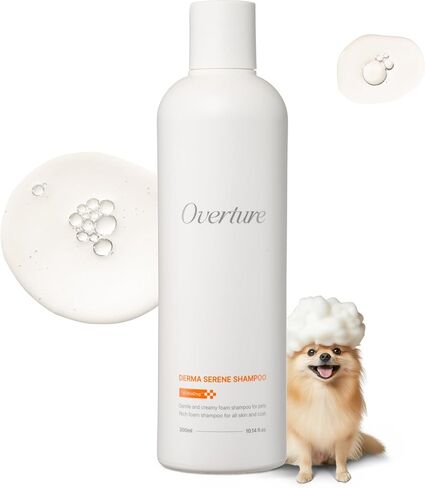 ODAC Derma Serene Shampoo, Korea Beauty Pet Skincare, Gentle, Skin Friendly with Winter Cherry Root & Korean Patchouli, Rich Lather & Herbal Freshness, for Dogs & Cats, 10.14 fl oz in Saudi Arabia