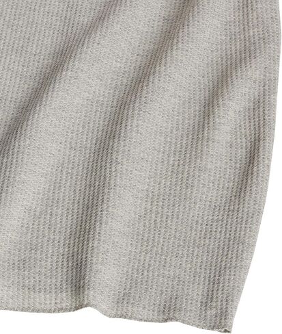 Fruit of the Loom Men's Waffle Weave Crew Neck Thermal Top, Medium, Natural in Kuwait