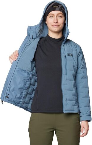 Mountain Hardwear Women's StretchDown Hoody for Hiking, Backpacking, Camping, and Everyday Wear | Insulated and Durable in Saudi Arabia