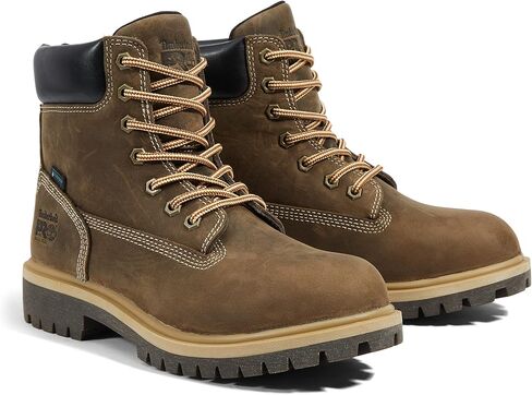 Timberland Women's Direct Attach 6 Inch Steel Safety Toe Insulated Waterproof 6 ST WP INS 200g, Wheat: Wheat, 7 in Saudi Arabia