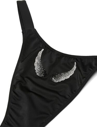 Victoria's Secret Smooth Brazilian Panty, Underwear for Women, Very Sexy Collection, Black Lace (M) in Saudi Arabia