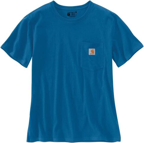Carhartt Women's 103067 Women's WK87 Workwear Pocket Short Sleeve T-Shirt in Saudi Arabia
