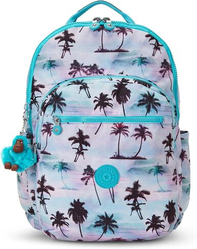 Kipling Women's Seoul 15" Laptop Backpack, Durable, Roomy with Padded Shoulder Straps, Built-In Protective Sleeve in Kuwait