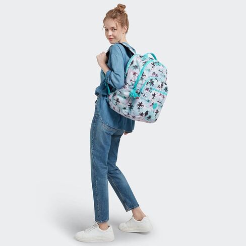 Kipling Women's Seoul 15" Laptop Backpack, Durable, Roomy with Padded Shoulder Straps, Built-In Protective Sleeve in Kuwait