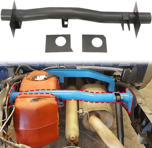 ELITEWILL 4PCS Front and Rear Fuel Tank Support Crossmember, Rear Upper Shock Mount Crossmember, Rear Spare Tire Support Crossmember Kit Fit For 1999-2006 Chevy Silverado GMC Sierra 1500 2500 in Saudi Arabia