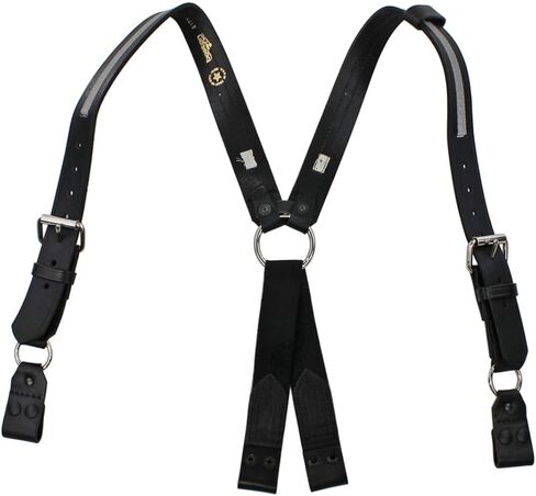 Boston Leather Boston - Fireman's Suspenders W/Loop Attachment - 9177XL-1 in Kuwait