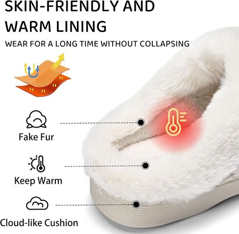 WateLves Girls Slippers Memory Foam Toddler Kids Comfort Wool-Like Plush Fleece Lined House Shoes for Indoor & Outdoor in Saudi Arabia