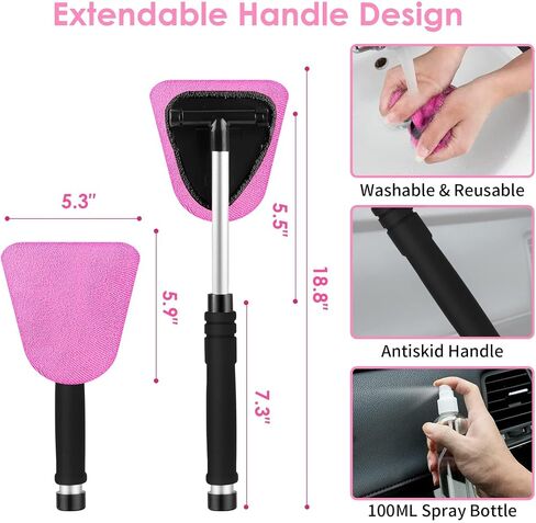 Viewsun 21PCS Car Cleaning Kit, Car Interior Detailing Kit with High Power Handheld Vacuum, Auto Detailing Drill Brush Set, Cleaning Gel, Complete Car Wash Kit Supplies for Deep Cleaning in Kuwait