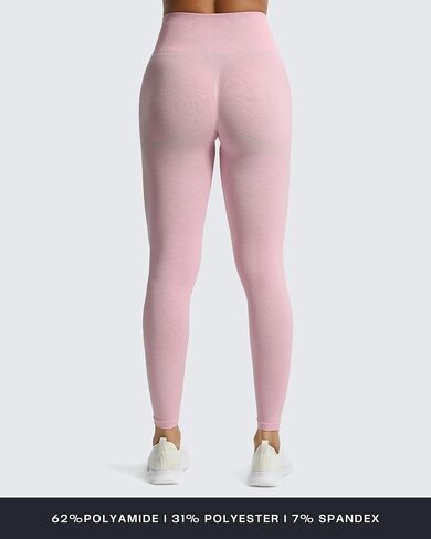 Aoxjox Scrunch Seamless Leggings for Women High Waisted Tummy Control 2.0 Smile Contour Workout Yoga Pants 24" in Saudi Arabia