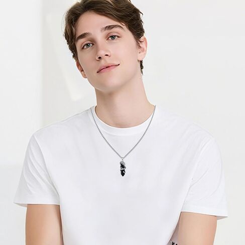 Dragon Necklace for Women Men 925 Sterling Silver Heart Crystal Dragon Pendant Necklace Dragon Jewelry Gift for Women Men Girls Dragon Lovers in Kuwait