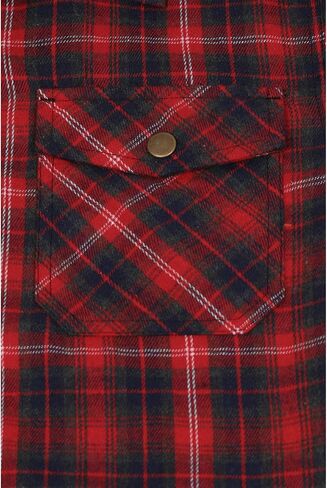 ZENTHACE Women's Flannel Shirt Jacket with Hood,Sherpa Lined Plaid Shacket Jackets,Snap Button Front in Kuwait