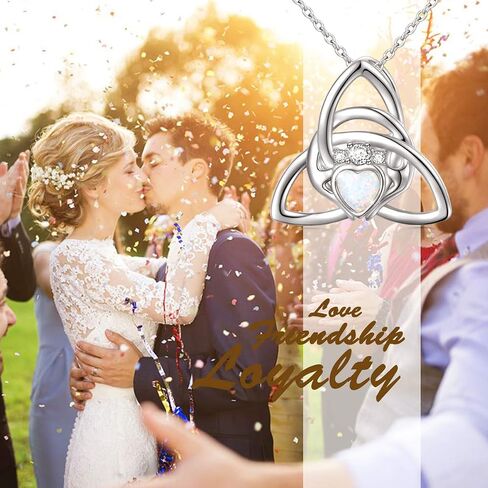 FLYOW 925 Sterling Silver Celtic Jewelry Witches Knot Pendant Adjustable Y Shaped Lariat Necklace for Women in Saudi Arabia