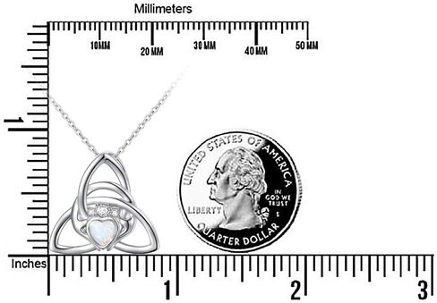 FLYOW 925 Sterling Silver Celtic Jewelry Witches Knot Pendant Adjustable Y Shaped Lariat Necklace for Women in Saudi Arabia