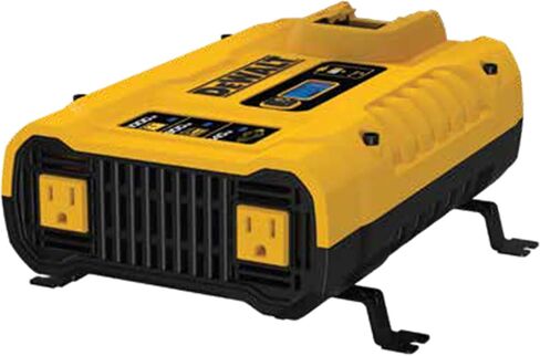 DEWALT DXAEPI140 محول الطاقة 140 واط محول السيارة: مخرج طاقة 12 فولت تيار مستمر إلى 120 فولت تيار متردد مع منافذ USB مزدوجة 3.1 أمبير in Saudi Arabia
