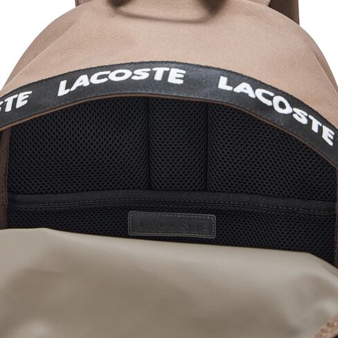 Lacoste Men's Multipocket Backpack, Pollen Noir in Saudi Arabia