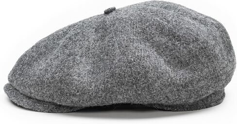 Sterkowski Shelby Cap | 100% Harris Tweed Newsboy Cap for Men | 8 Panel Peaky Style Hat in Saudi Arabia