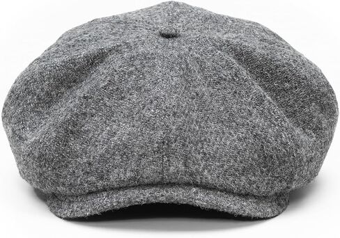 Sterkowski Shelby Cap | 100% Harris Tweed Newsboy Cap for Men | 8 Panel Peaky Style Hat in Saudi Arabia