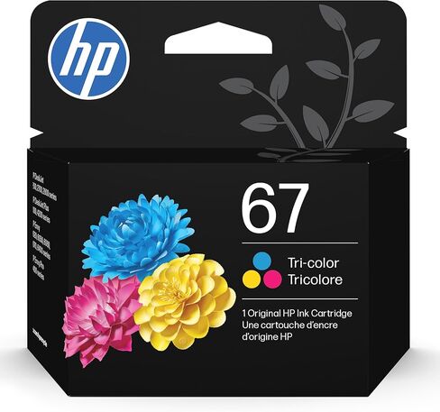 HP 67 | خرطوشة حبر | تعمل مع سلسلة HP انفي 6000، سلسلة HP انفي برو 6400، HP DeskJet 1255، سلسلة 2700، ديسك جيت بلس 4100 | اسود | 3YM56AN in Saudi Arabia