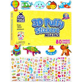 PURPLE LADYBUG Scratch and Sniff Stickers for Kids - Teacher Stickers for Students - Scented Reward Stickers for Kids Classroom - 45 Smelly Sticker Sheets with 15 Different Scratch N Sniff Smells in Saudi Arabia