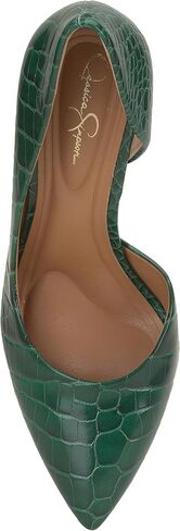 Jessica Simpson Women's Prizma D'Orsay Pump, Meta Gold, 6.5 in Saudi Arabia