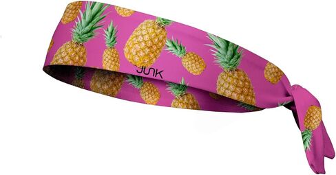 JUNK Brands Baja Grid Performance Tie Headband، أحمر in Kuwait