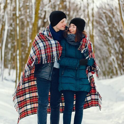 URATOT 12 Pack Gloves and Beanies Magic Gloves and Knit Beanies Hats Winter Warm Gloves Hat for Men Women in Saudi Arabia