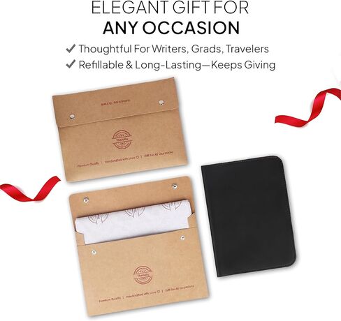 The Antiq: غطاء مجلة A5 (بني داكن)، غطاء يوميات A5، غطاء دفتر A5 Moleskine Cahier، 5.7 بوصة × 8.3 بوصة، غطاء كتيب A5، جلد A5 مخطط in Kuwait