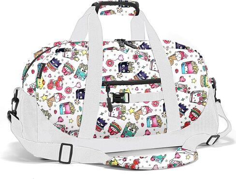 Stumdo Kids Overnighter Duffel Bags for kids, Carry-On Size & Ideal for School Practice or Overnight Travel Weekender Tote for Travel Gym Sport bag for Boys & Girls (04Tulv2) in Kuwait