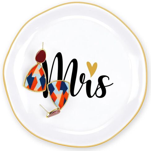 PUDDING CABIN Gifts for Mom from Daughter, Mothers Day Gifts for Mom Ring Dish I love you mom Mom Birthday Gifts, Mom Gifts for Valentines Christmas Wedding Gifts in Kuwait