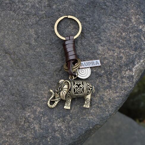 AuPra Angel Wings KeyChain Gift Women & Men Leather KeyRing Home Car Door Keys Holder Dive Safe Ladies Present in Kuwait