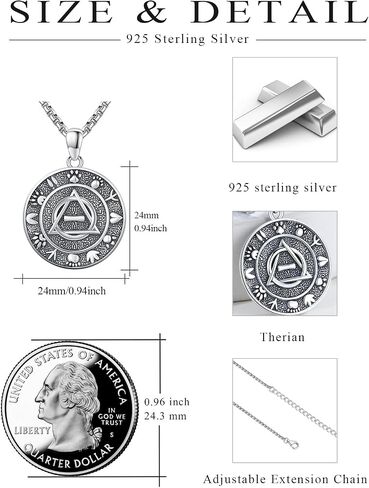 Yueyuan Medusa Necklace for Women 925 Sterling Silver Medusa Head Snake Monster Pendant Necklace Gothic Viking Serpent Pendant Amulet Medal Ancient Greece Mythology Goddess Jewerly Gifts for Christmas in Saudi Arabia