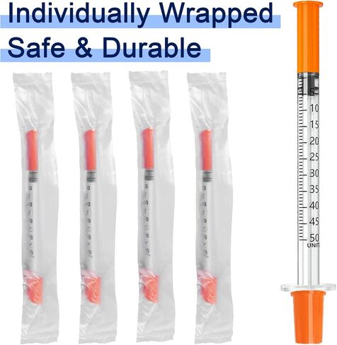 1ml 31G 5/16"(8mm) Laboratory Supplies, Disposable Individual Package (100pcs) in Kuwait