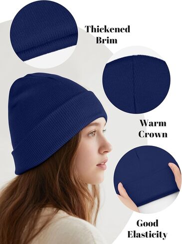 URATOT 24 Pack Winter Beanies Hats and Winter Magic Gloves Men Women Winter Gloves Beanie Set in Saudi Arabia