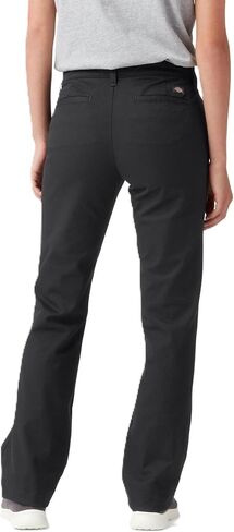 Dickies Women's Slim Bootcut Twill Pants in Saudi Arabia