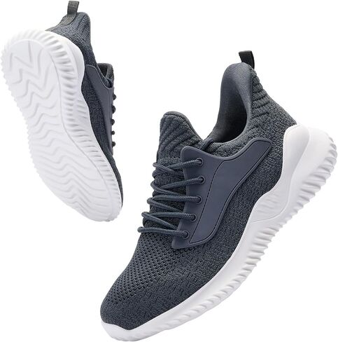 Womens Tennis Shoes Walking Sneakers - Memory Foam Running Slip On Gym Athletic Workout Nursing Comfort Work Shoe Lightweight in Kuwait