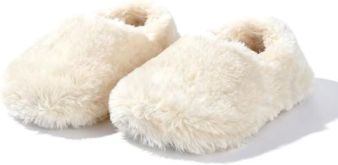 Fuzzy Winter Indoor Slippers for Women in Kuwait