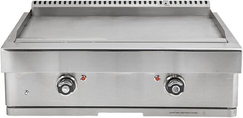 Turbo 32-inch 2-Burner Built-In Stainless Steel Teppanyaki Grill - Natural Gas in Saudi Arabia