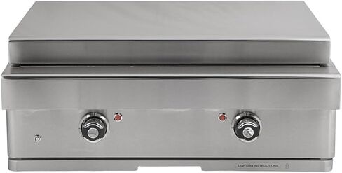 Turbo 32-inch 2-Burner Built-In Stainless Steel Teppanyaki Grill - Natural Gas in Saudi Arabia