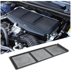 Tumukiw Automotive Engine Radiator Protection Net Fit for Subaru WRX 2022 2023 Car Radiator Grill Mesh Cover Carbon Steel