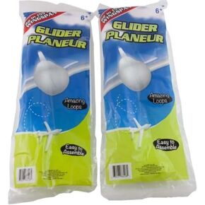 Styrofoam Gliders - 22" Wingspan ~ Color It! Paint It! Let It Fly! (2 pack)