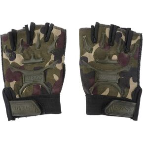 BESPORTBLE Monkey Bars Riding Gloves Sport Gloves: Half Finger Mountain Climbing Gloves Cycling Gloves Fishing Gloves for Boys Girls for Outdoor Sports Monkey Bars Bike Gloves