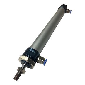 HFX 1" Bore x 6" Stroke Double Acting Pneumatic Cylinder Aluminum Alloy Multifunction's Adjustable Air Easy Fitting - Roughly 1" Bore 20MM