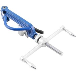 Stainless Steel Strapping Banding Tool, Universal Multifunction Manual Stainless Steel Strapping Pliers Spin Tight Plier Bander for Hose Clamps Cable Tie Kit Strapping Machine