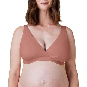 Bravado Designs Women's Ballet Full Cup Nursing Bra for Breastfeeding Wireless Sleep Maternity Bra
