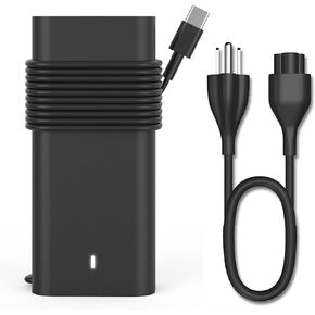 New Slim 65W USB C Laptop Charger for Dell Latitude XPS Chromebook Charger Fast Charging Type C Travel Laptop Power Adapter